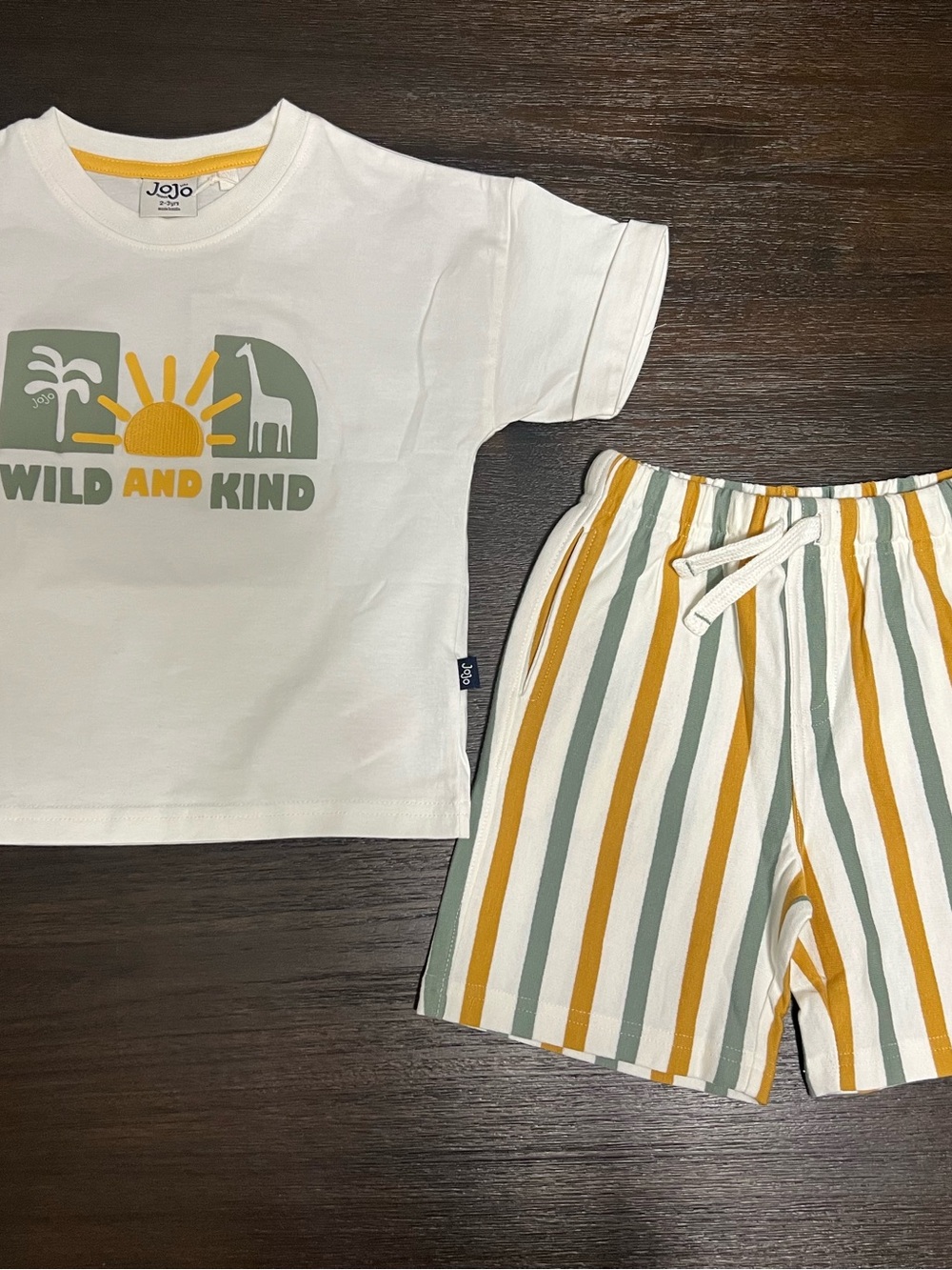 JoJo Maman Bébé Tee & Shorts Set - NWT